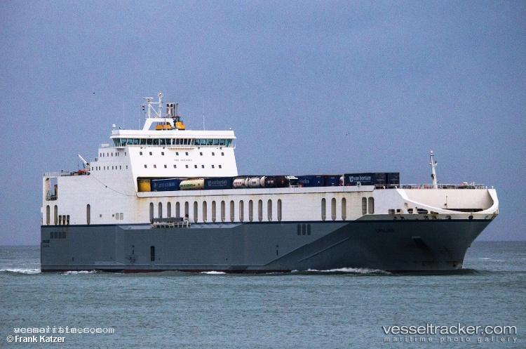 Opaline - Ro Ro Cargo Ship vessel registered in Malta