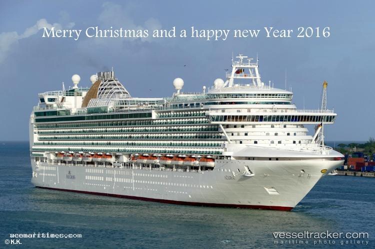 Azura - Cruise Ship vessel registered in Bermuda
