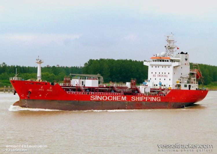 Sc-Chongqing - Chemical Oil Products Tanker vessel registered in Hong Kong