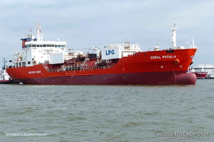 Coral-Patula - Lpg Tanker vessel registered in Netherlands