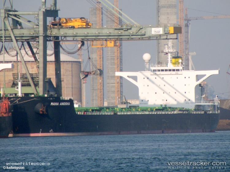 Maha-Anosha - Bulk Carrier vessel registered in India