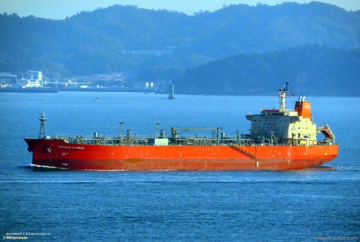 Emerald-Express - Chemical Oil Products Tanker vessel registered in Marshall Islands