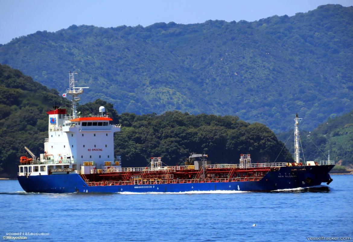 New-Global - Chemical Oil Products Tanker vessel registered in South Korea