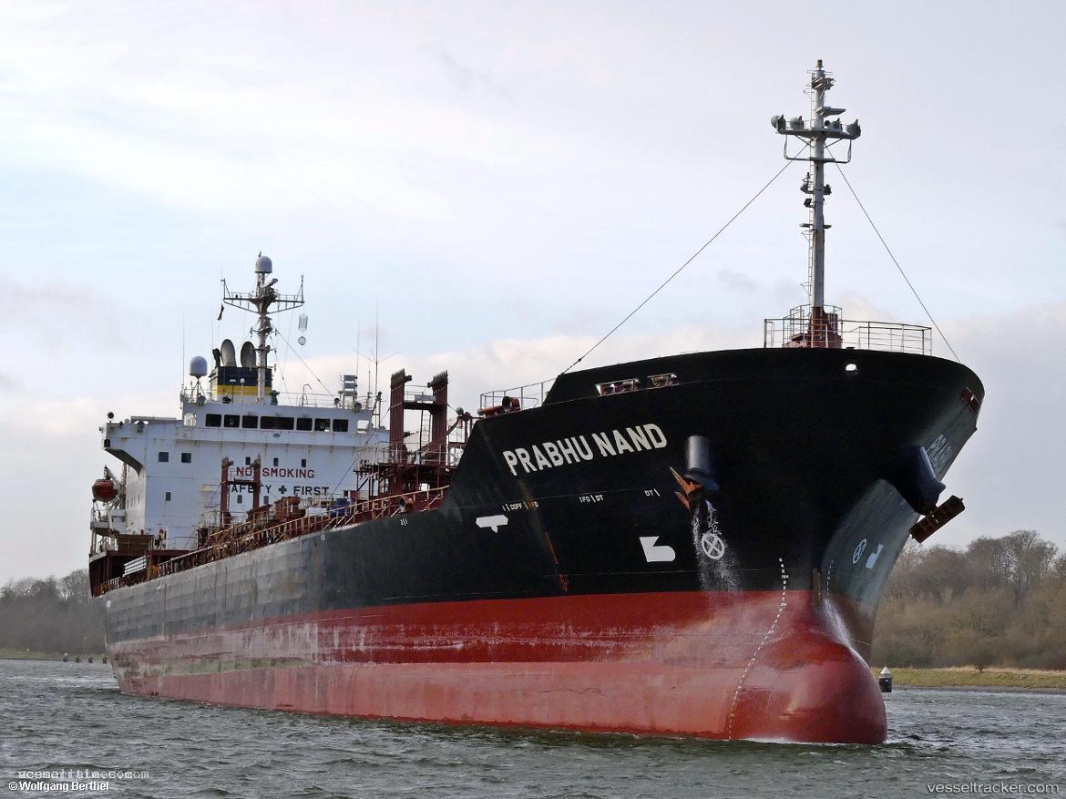 Prabhu-Nand - Chemical Oil Products Tanker vessel registered in Singapore