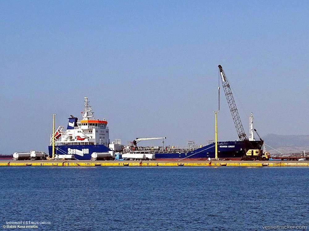 Seaven-Crest - Chemical Oil Products Tanker vessel registered in Greece