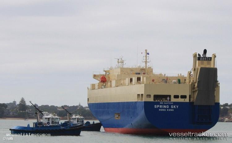 Spring-Sky - Vehicles Carrier vessel registered in Marshall Islands