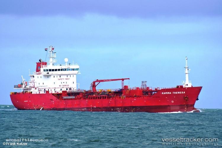 Karina-Theresa - Chemical Oil Products Tanker vessel registered in Denmark