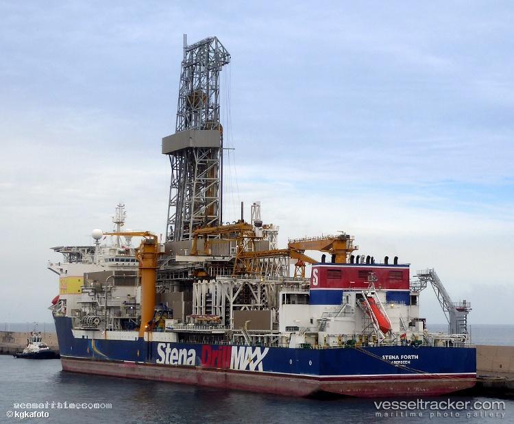 Stena-Forth - Drilling Ship vessel registered in United Kingdom