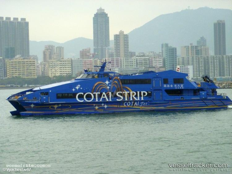 Cotaistrip-Cotaigold - Passenger Ro Ro Cargo Ship vessel registered in Hong Kong