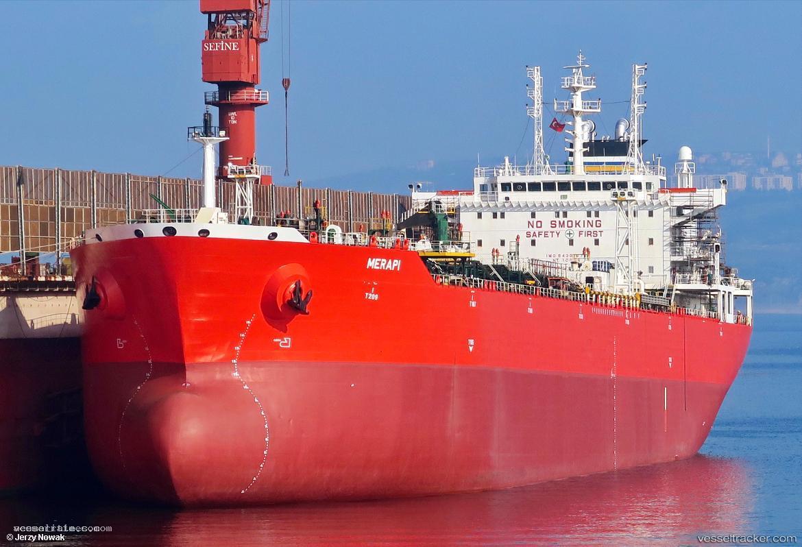 Merapi - Chemical Oil Products Tanker vessel registered in Malta