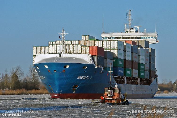 Hercules-J - Container Ship vessel registered in Cyprus