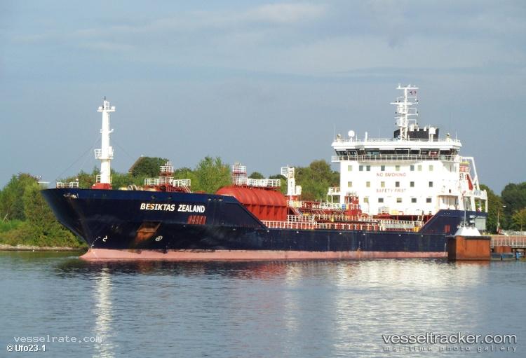 Besiktas-Zealand - Chemical Oil Products Tanker vessel registered in Malta