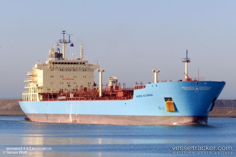 Maersk-Katarina - Chemical Oil Products Tanker vessel registered in Singapore