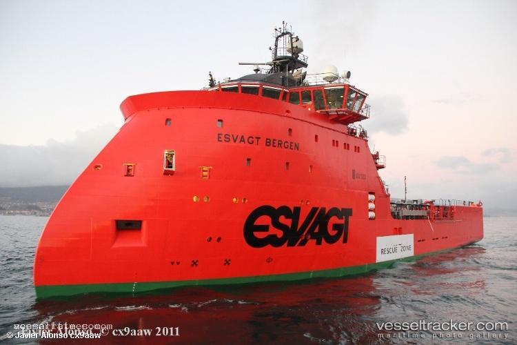 Esvagt-Bergen - Standby Safety Vessel vessel registered in Denmark