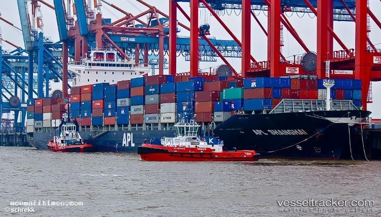 Anl-Waikato - Container Ship vessel registered in Liberia
