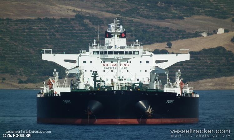 Tony - Crude Oil Tanker vessel registered in Liberia