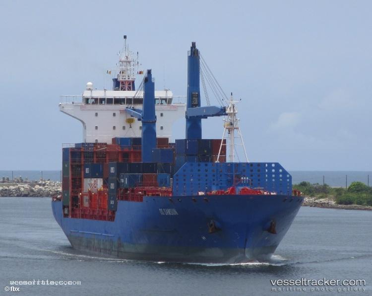 Dubai-Tower - Container Ship vessel registered in Liberia
