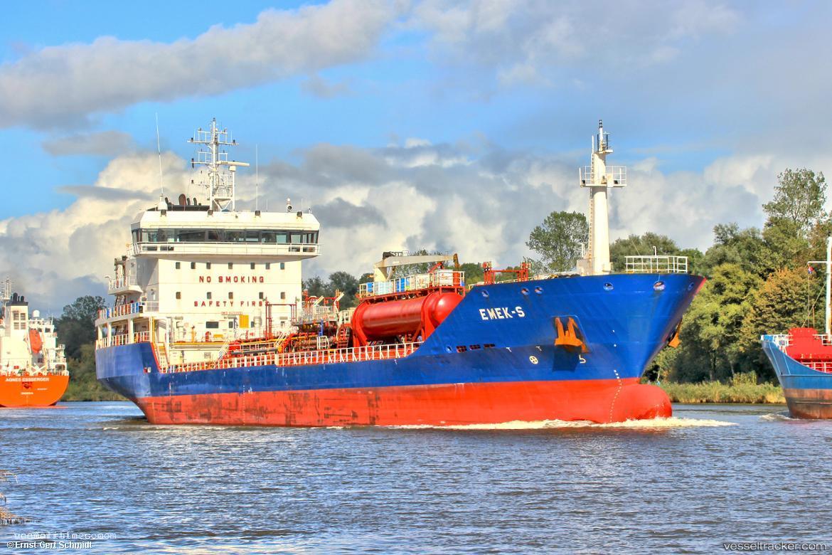 Emek-S - Chemical Oil Products Tanker vessel registered in Malta