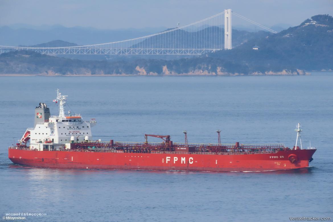 Fpmc-25 - Oil Products Tanker vessel registered in Liberia