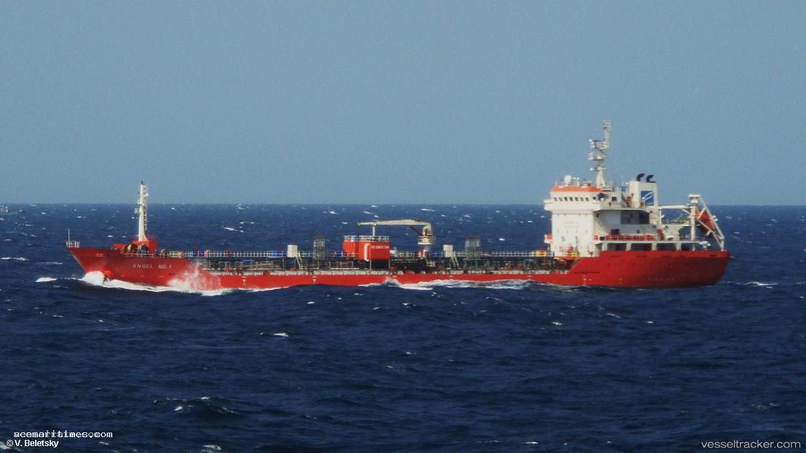 Angel-No.1 - Chemical Oil Products Tanker vessel registered in Panama