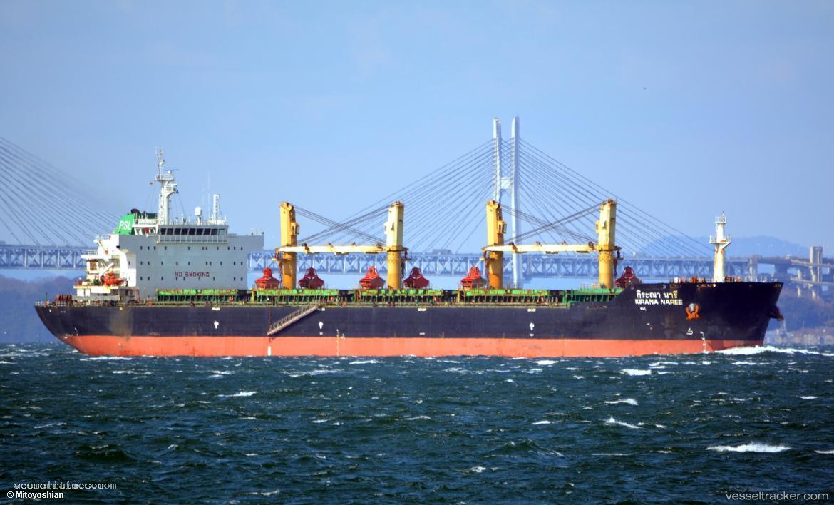 Kirana-Naree - Bulk Carrier vessel registered in Thailand
