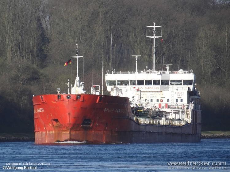 Ob-River - Chemical Oil Products Tanker vessel registered in Russia