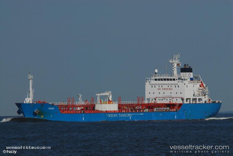 Theresa-Aquarius - Chemical Oil Products Tanker vessel registered in Singapore