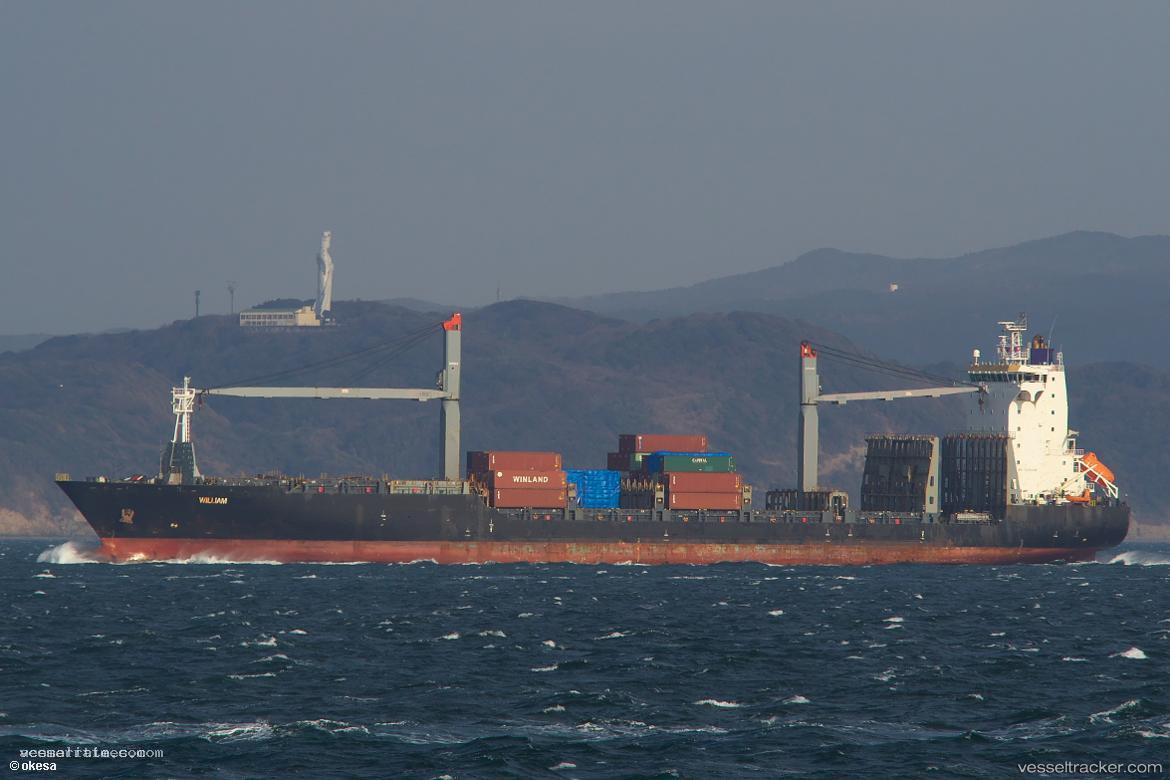William - Container Ship vessel registered in Portugal