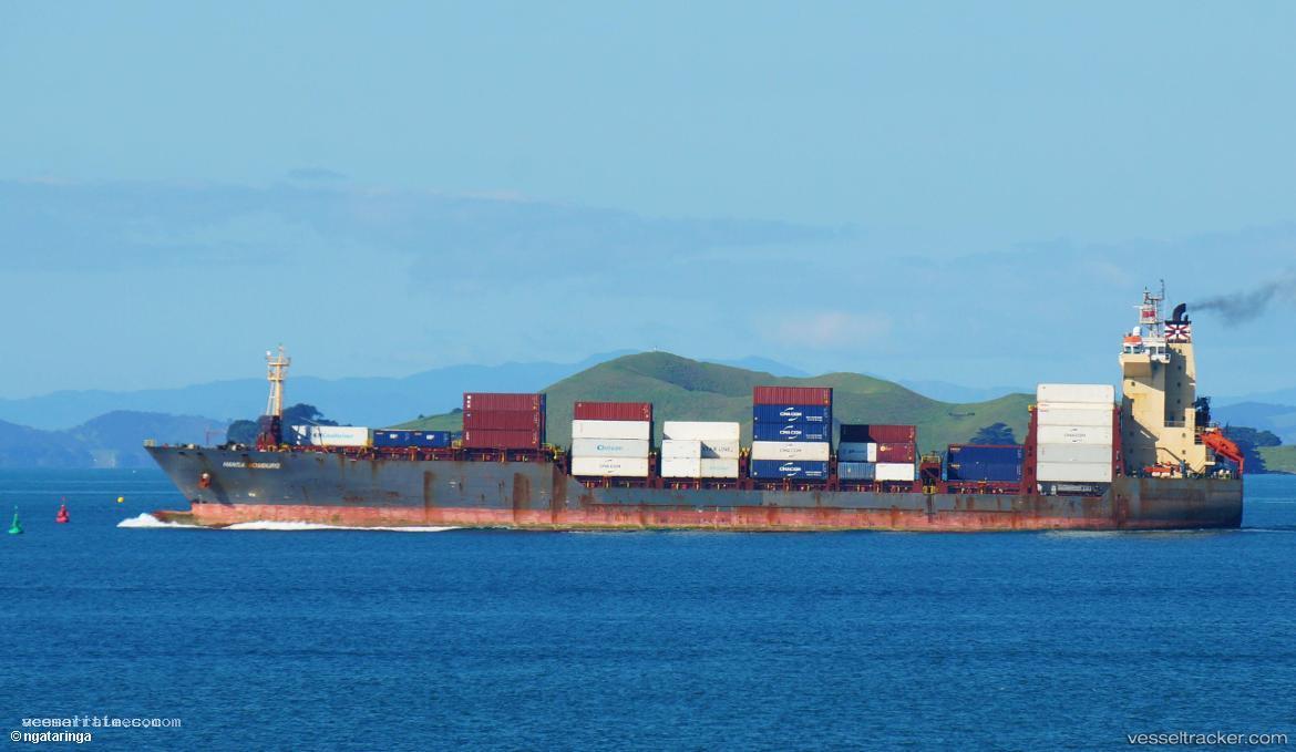 Hansa-Homburg - Container Ship vessel registered in Liberia