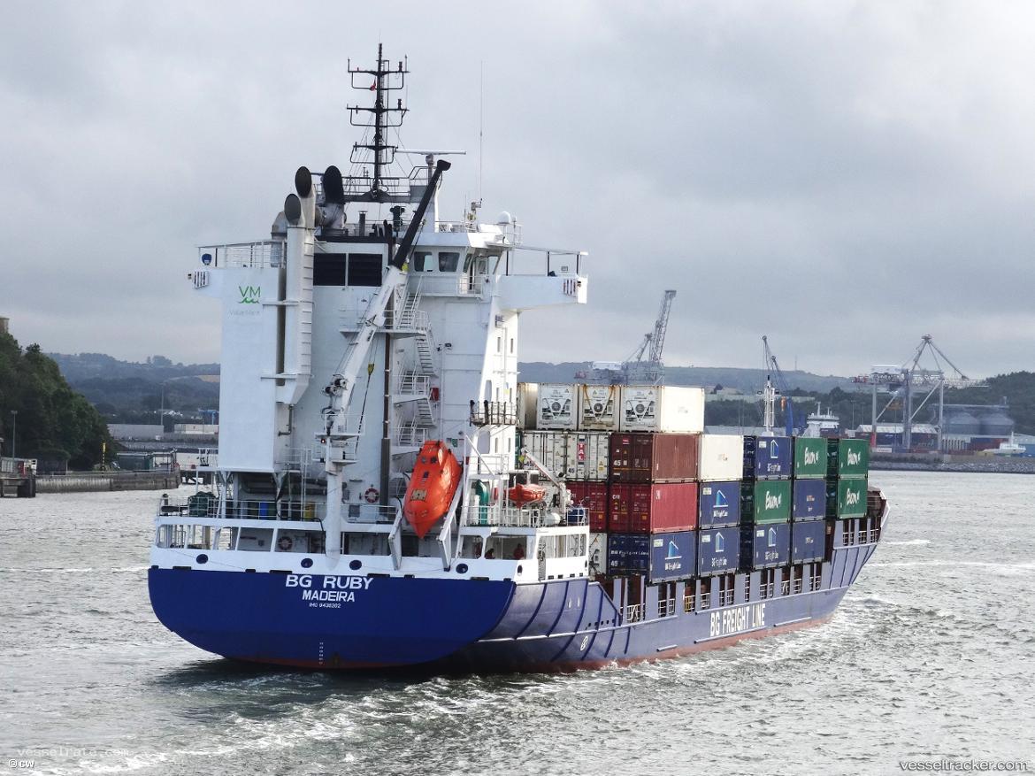 Bg-Ruby - Container Ship vessel registered in Portugal