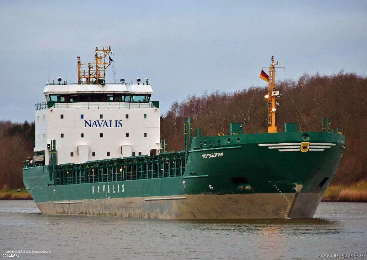 Vaesterbotten - Multi Purpose Carrier vessel registered in Cyprus