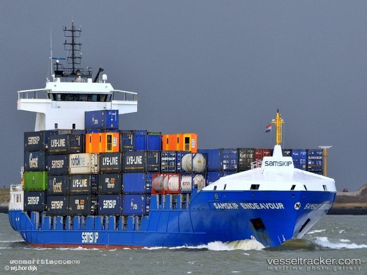 Samskip-Endeavour - Container Ship vessel registered in Cyprus