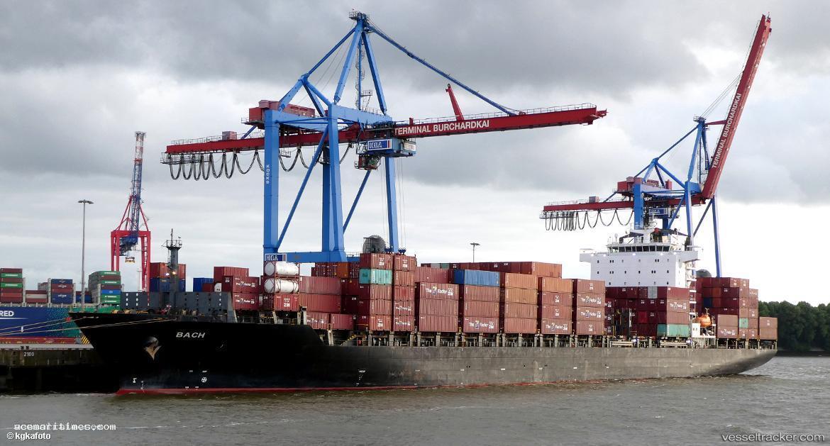 Bach - Container Ship vessel registered in Liberia
