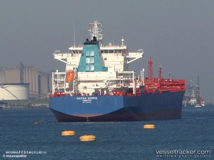 Histria-Gemma - Chemical Oil Products Tanker vessel registered in Malta