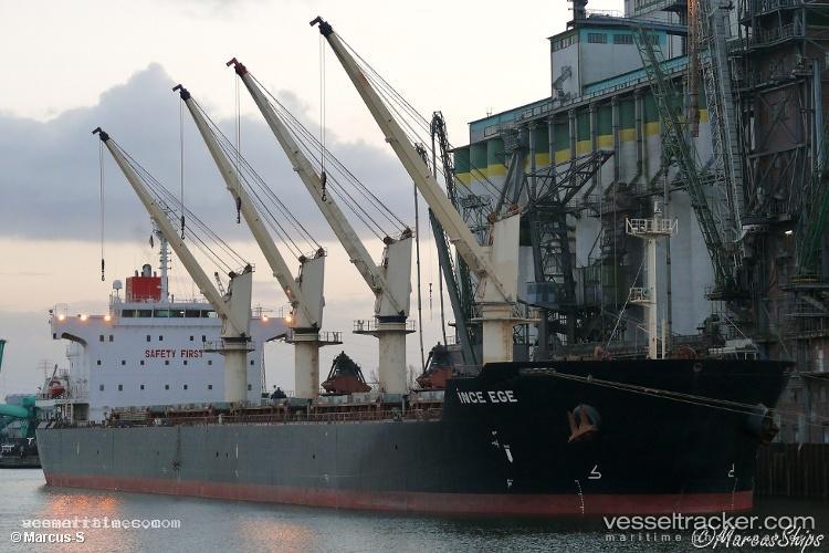 Ince-Ege - Bulk Carrier vessel registered in Singapore