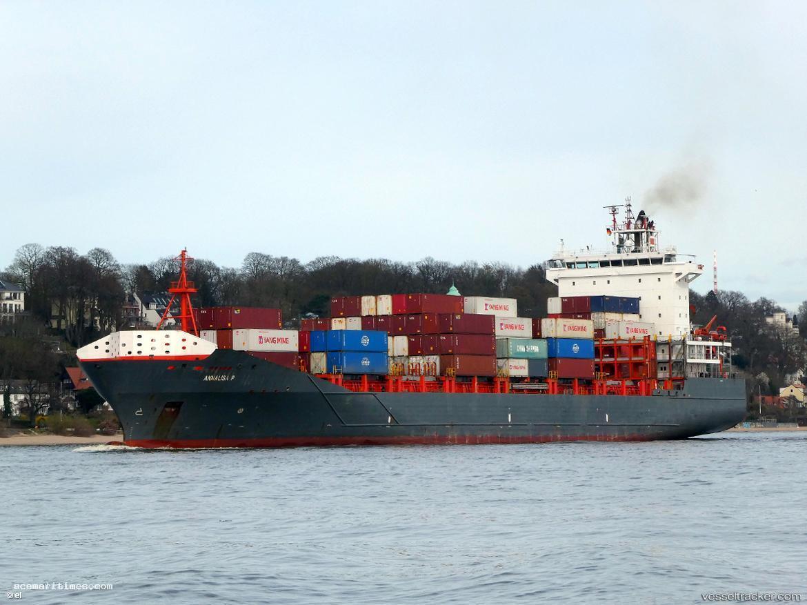 Annalisa-P - Container Ship vessel registered in Antigua and Barbuda