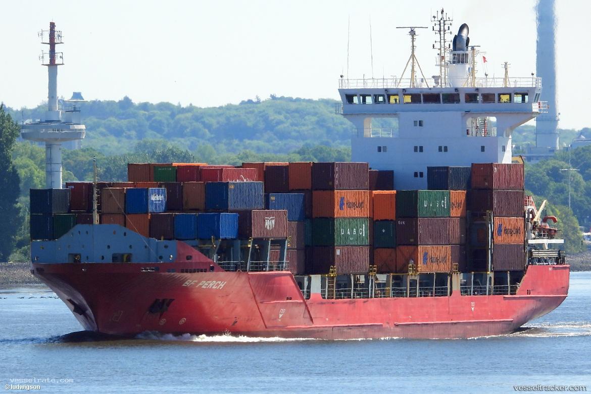 Bf-Perch - Container Ship vessel registered in Antigua and Barbuda