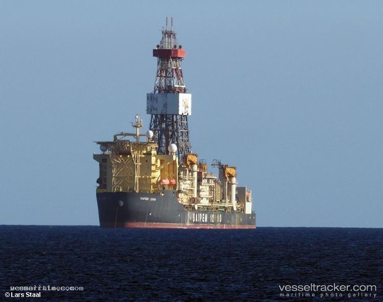 Saipem12000 - Drilling Ship vessel registered in Bahamas