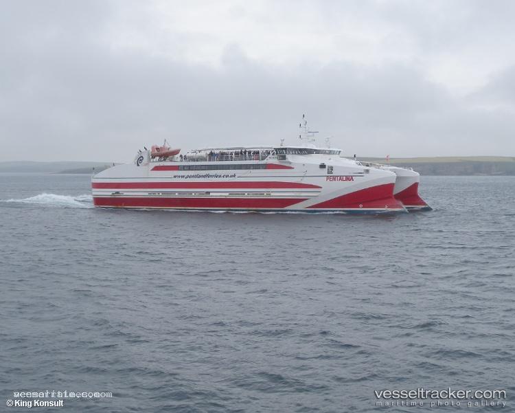 Pentalina - Passenger Ro Ro Cargo Ship vessel registered in United Kingdom
