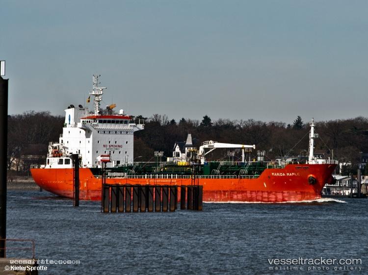 Valley-Oak - Chemical Oil Products Tanker vessel registered in Marshall Islands
