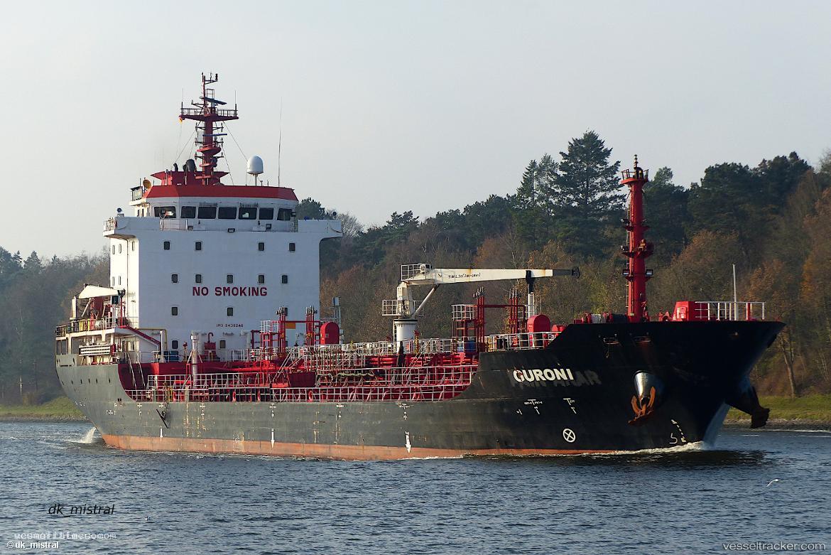 Guroni - Chemical Oil Products Tanker vessel registered in Turkey