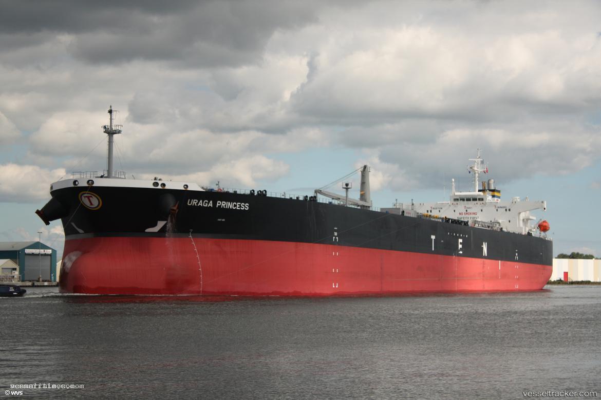 Uraga-Princess - Crude Oil Tanker vessel registered in Cyprus