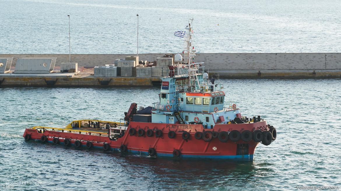Platytera - Service Ship vessel registered in Greece
