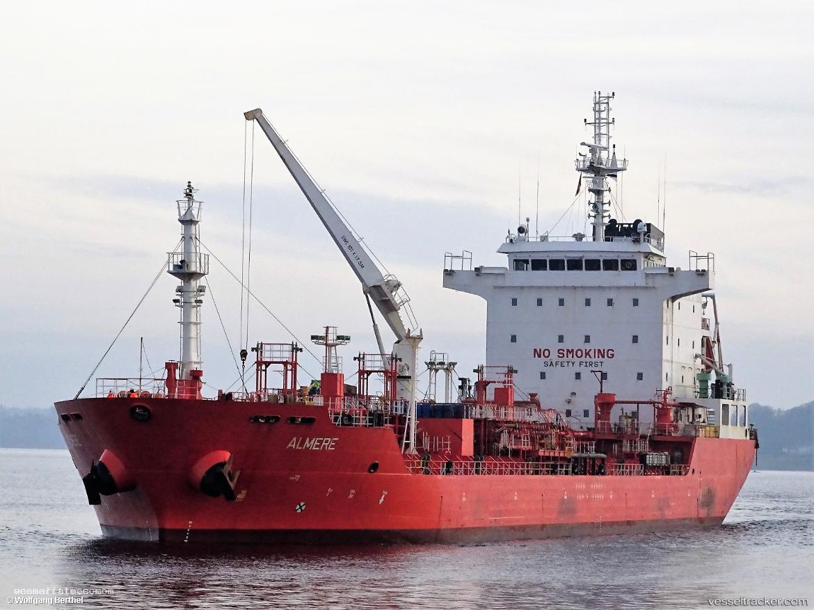 Owl1 - Chemical Oil Products Tanker vessel registered in Marshall Islands