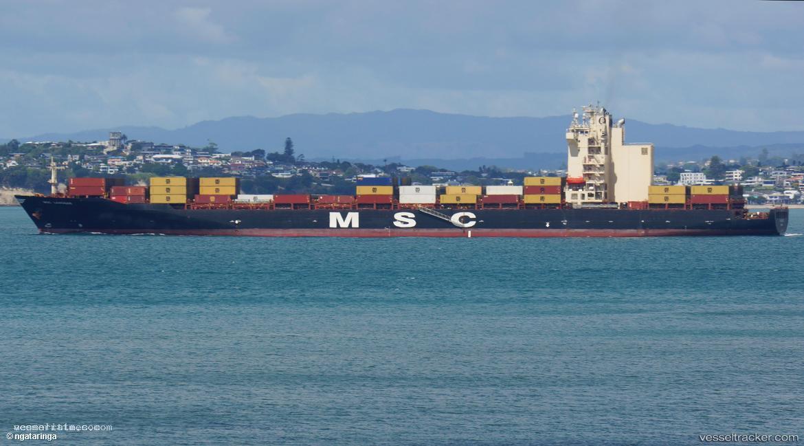 Msc-Langsar - Container Ship vessel registered in Liberia