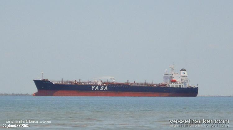Yas - Chemical Oil Products Tanker vessel registered in Marshall Islands