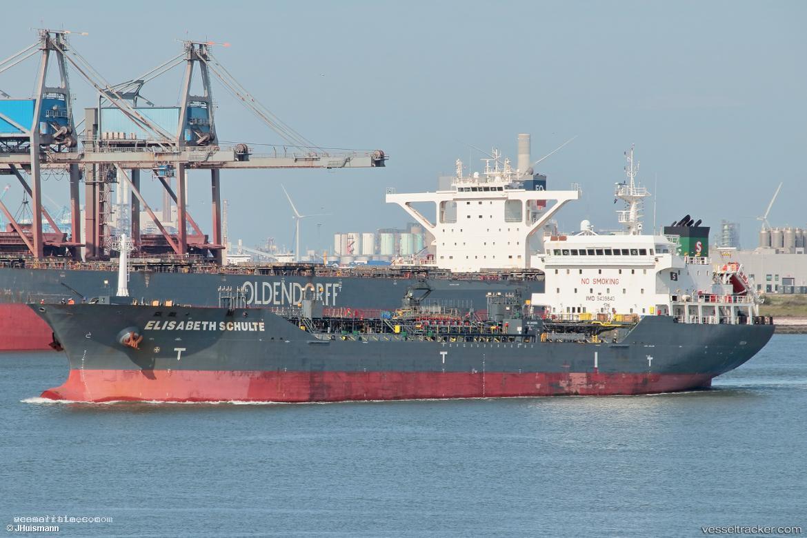 Elisabeth-Schulte - Chemical Oil Products Tanker vessel registered in United Kingdom
