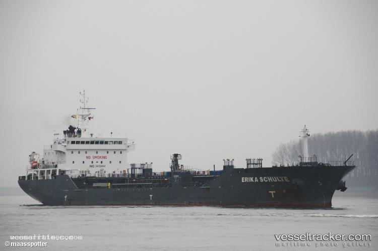 Erika-Schulte - Chemical Oil Products Tanker vessel registered in Singapore