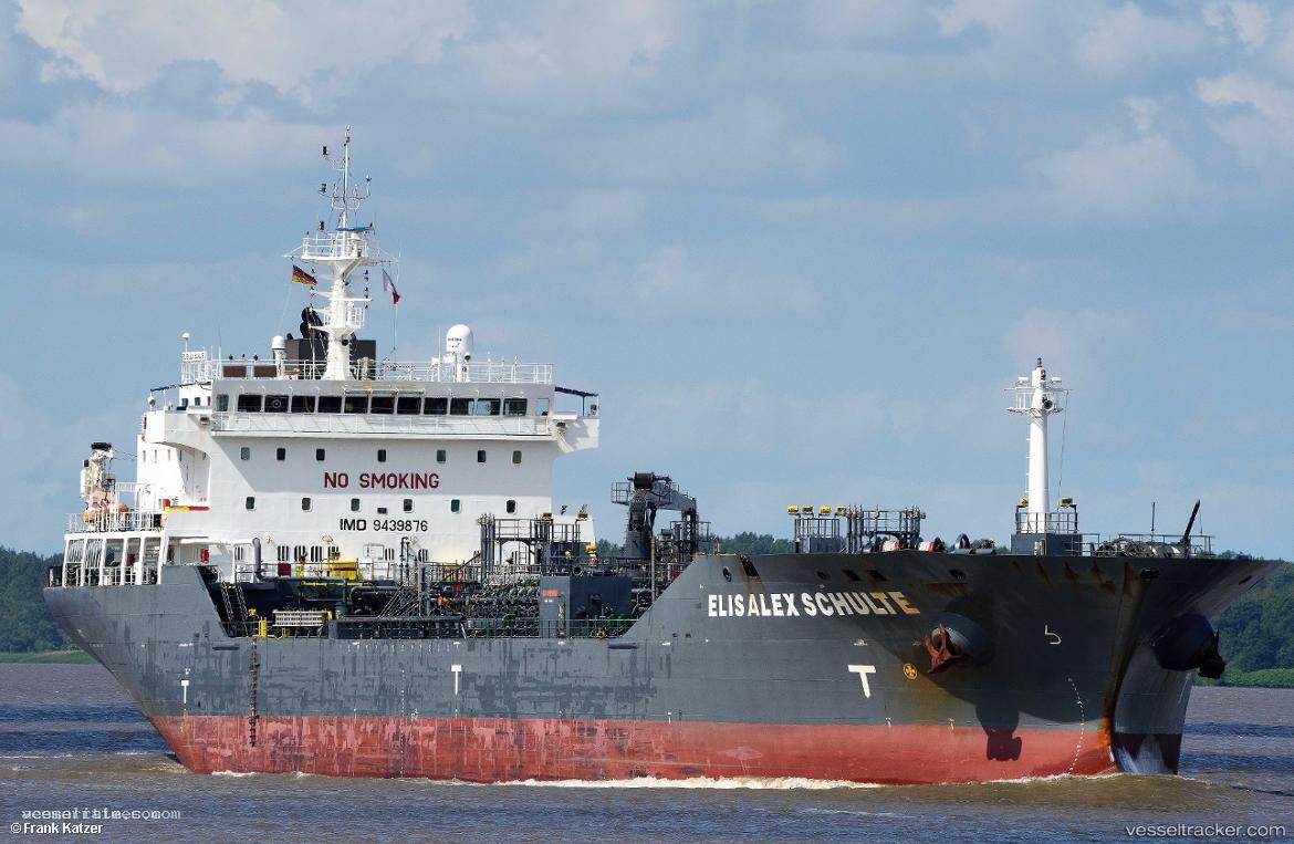 Elisalex-Schulte - Chemical Oil Products Tanker vessel registered in Singapore