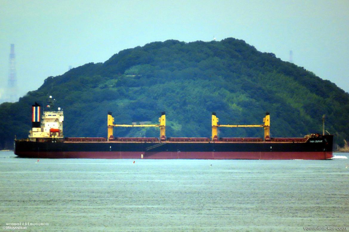 Thor-Courage - Bulk Carrier vessel registered in Singapore